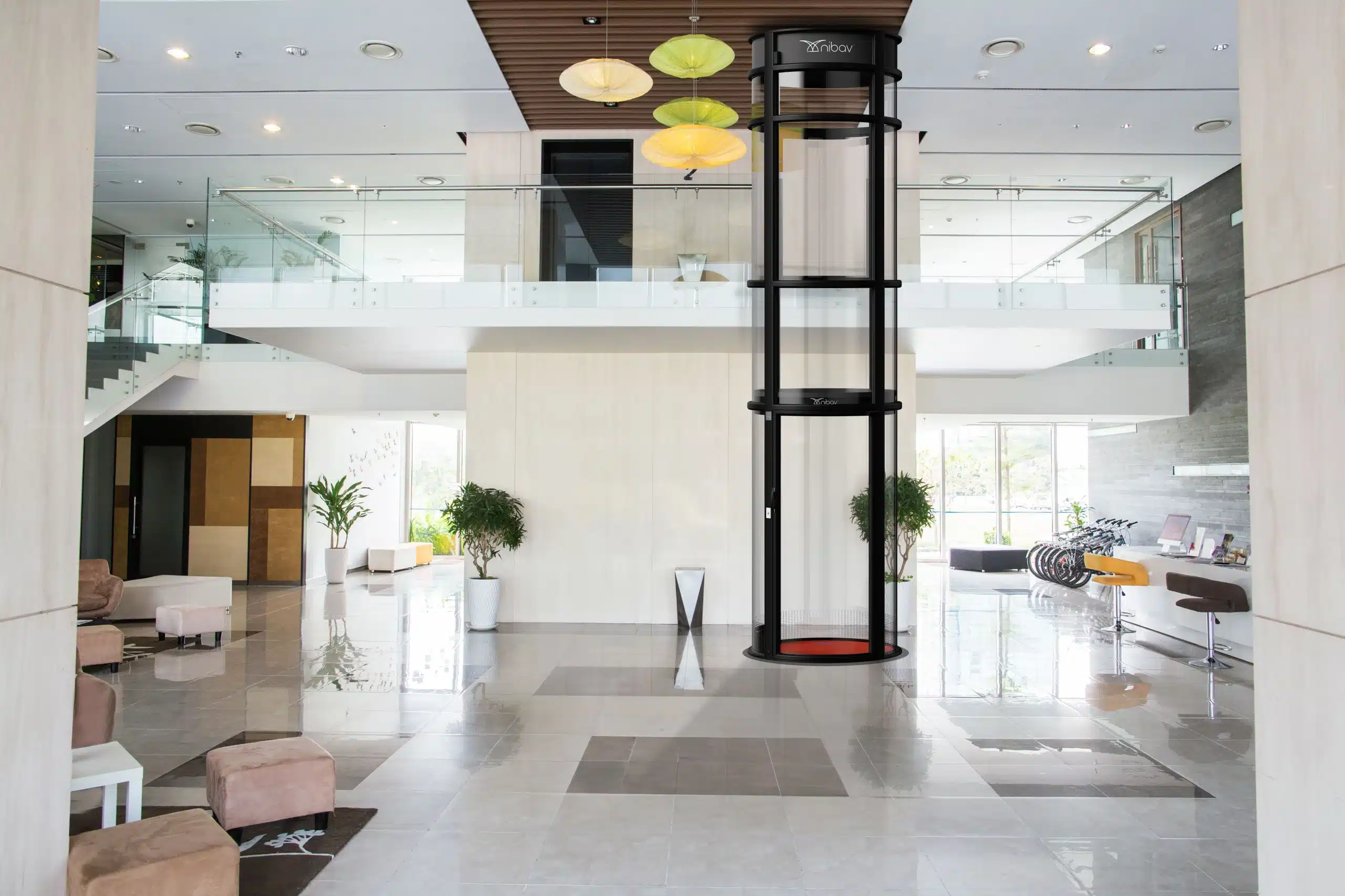 home lifts do not require extra room for installation